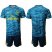 Arsenal Blank Blue Goalkeeper Soccer Club Jersey