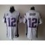 Nike New England Patriots #12 Tom Brady White With C Patch Mens Stitched NFL Elite Jersey