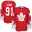 Adidas Toronto Maple Leafs #91 John Tavares Red Team Canada Authentic Stitched NHL Jersey