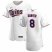 Minnesota Twins #8 Mitch Garver Mens Nike White Home 2020 Authentic Player MLB Jersey