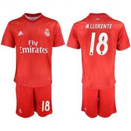 Real Madrid #18 M.Llorente Third Soccer Club Jersey