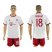 Bayern Munchen #18 Bernat White Soccer Club Jersey