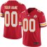 Nike Kansas City Chiefs Customized Red Team Color Stitched Vapor Untouchable Limited Mens NFL Jersey