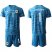 Argentina #1 Caballero Blue Goalkeeper Soccer Country Jersey