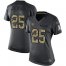 Nike Tennessee Titans #25 Adoree Jackson Black Womens Stitched NFL Limited 2016 Salute to Service Jersey