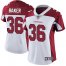 Nike Arizona Cardinals #36 Budda Baker White Womens Stitched NFL Vapor Untouchable Limited Jersey