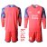 Marseille Blank Pink Goalkeeper Long Sleeves Kid Soccer Club Jersey