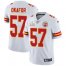 Nike Kansas City Chiefs #57 Alex Okafor White Mens Super Bowl LV Bound Stitched NFL Vapor Untouchable Limited Jersey