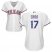 Texas Rangers #17 Shin-Soo Choo White Home Womens Stitched MLB Jersey
