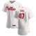 Philadelphia Phillies #47 Cole Irvin Mens Nike White Home 2020 Authentic Player MLB Jersey