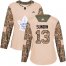 Adidas Toronto Maple Leafs #13 Mats Sundin Camo Authentic 2017 Veterans Day Womens Stitched NHL Jersey