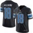 Nike Detroit Lions #18 Geronimo Allison Black Mens Stitched NFL Limited Rush Jersey
