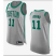 Mens Nike Boston Celtics #11 Kyrie Irving Grey NBA Swingman Icon Edition Jersey