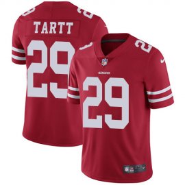 Nike San Francisco 49ers #29 Jaquiski Tartt Red Team Color Mens Stitched NFL Vapor Untouchable Limited Jersey