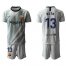 Barcelona #13 Neto Grey Goalkeeper Soccer Club Jersey