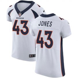 Nike Denver Broncos #43 Joe Jones White Mens Stitched NFL New Elite Jersey