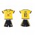 Colombia #10 James Home Kid Soccer Country Jersey