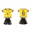 Colombia #10 James Home Kid Soccer Country Jersey