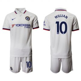 Chelsea #10 Willian Away Soccer Club Jersey