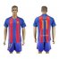 Barcelona #11 Neymar Jr Home With Blue Shorts Soccer Club Jersey