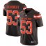 Nike Cleveland Browns #53 Joe Schobert Brown Team Color Mens Stitched NFL Vapor Untouchable Limited Jersey
