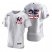 New York Yankees #25 Gleyber Torres Mens Nike White Fluttering USA Flag Limited Edition Authentic MLB Jersey
