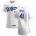 Los Angeles Dodgers #41 Jake McGee Mens Nike White Home 2020 Authentic Player MLB Jersey
