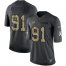 Nike Washington Football Team #91 Ryan Kerrigan Black Mens Stitched NFL Limited 2016 Salute to Service Jersey