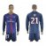 Paris Saint-Germain #21 Fit Home Long Sleeves Soccer Club Jersey
