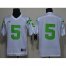 Notre Dame Fighting Irish 5# Manti Teo White College Football NCAA Jersey