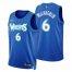 Minnesota Minnesota Timberwolves #6 Jordan McLaughlin Mens Nike Royal 2021/22 Swingman NBA Jersey – City Edition Mens