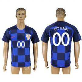 Croatia Personalized Away Soccer Country Jersey