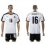 Austria #16 Wimmer White Away Soccer Country Jersey