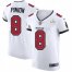 Tampa Bay Buccaneers #8 Bradley Pinion Mens Super Bowl LV Bound Nike White Vapor Elite Jersey