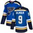 Adidas St. Louis Blues #9 Doug Gilmour Blue Home Authentic Stitched NHL Jersey