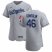 Los Angeles Dodgers #46 Tony Gonsolin Mens Nike Gray Road 2020 Authentic Team MLB Jersey