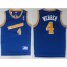 Golden State Warriors 4 Chris Webber Blue Hardwood Classics Revolution 30 NBA Jerseys