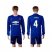 Manchester United #4 Jones Away Long Sleeves Soccer Club Jersey