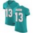 Nike Miami Dolphins #13 Dan Marino Aqua Green Team Color Mens Stitched NFL Vapor Untouchable Elite Jersey