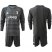 Juventus Blank Black Goalkeeper Long Sleeves Soccer Club Jersey