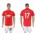 Manchester United #17 Blind Red Home Soccer Club Jersey