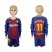 Barcelona #11 Neymar Jr Home Long Sleeves Kid Soccer Club Jersey
