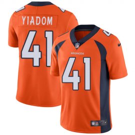 Nike Denver Broncos #41 Isaac Yiadom Orange Team Color Mens Stitched NFL Vapor Untouchable Limited Jersey