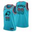 Nike Phoenix Suns #99 Jae Crowder Mens 2022-23 City Edition NBA Jersey – Cherry Blossom Blue Mens