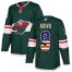 Adidas Minnesota Wild #9 Mikko Koivu Green Home Authentic USA Flag Stitched NHL Jersey