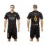 Barcelona #6 Xavi Black Soccer Club Jersey