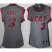 Cheap Women Miami Heat 3 Dwyane Wade Grey Static Fashion Swingman NBA Jersey