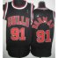 Chicago Bulls 91 Dennis Rodman Black Revolution 30 NBA Jerseys Cheap