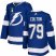 Adidas Tampa Bay Lightning #79 Ross Colton Blue 2022 Stanley Cup Final Patch Home Authentic Stitched NHL Jersey Mens