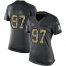 Nike Cincinnati Bengals #97 Geno Atkins Black Womens Stitched NFL Limited 2016 Salute to Service Jersey